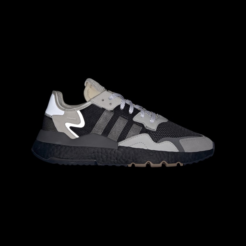 Adidas Nite Jogger in Black/White — MAJOR