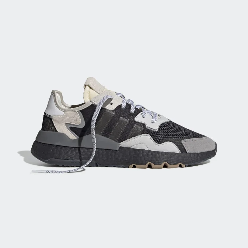 Adidas Nite Jogger in Black/White — MAJOR