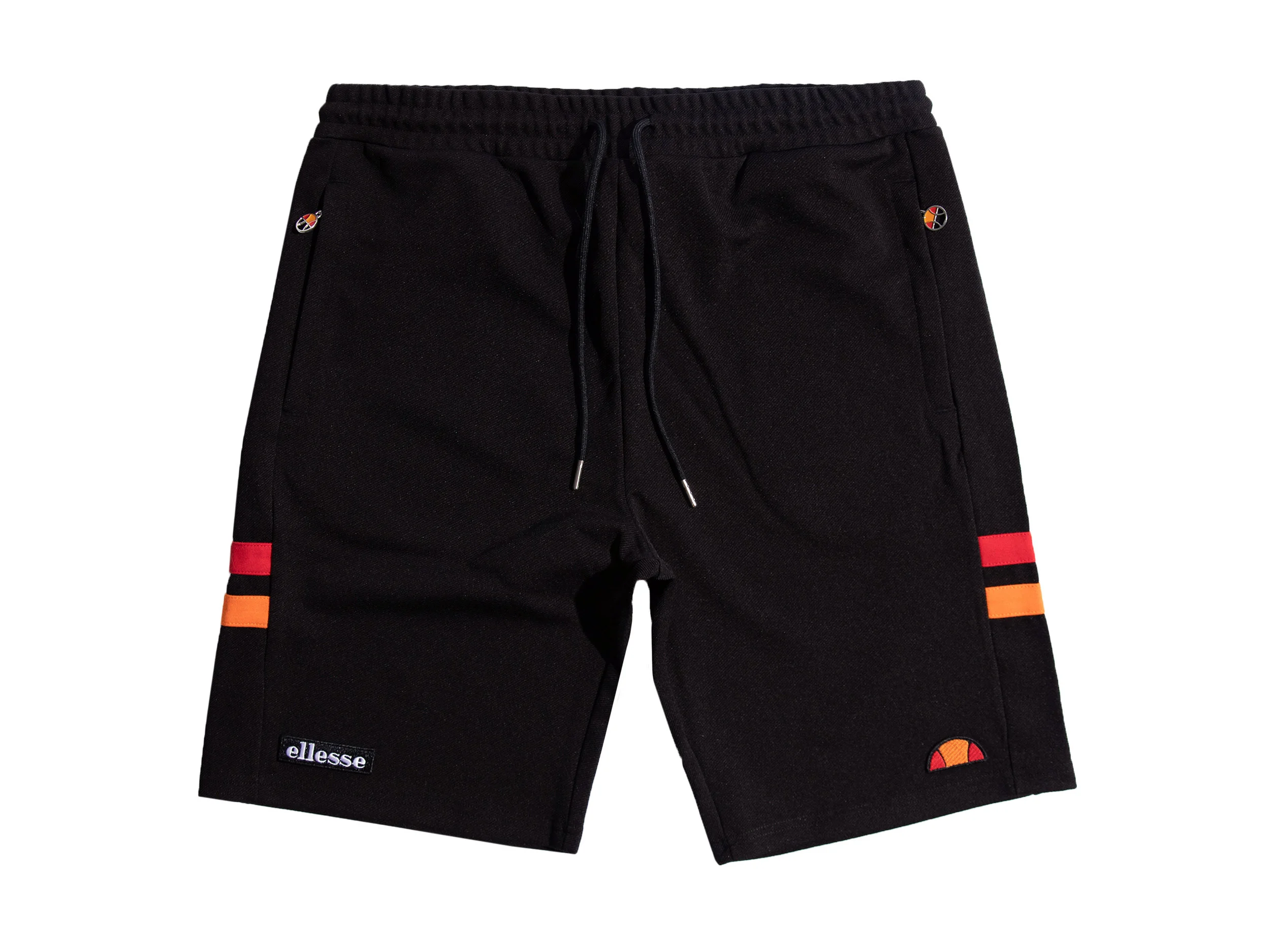 black ellesse shorts