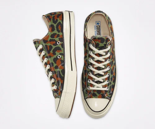 Converse x Invincible x Wacko Maria Chuck 70 Ox in Olive — MAJOR 