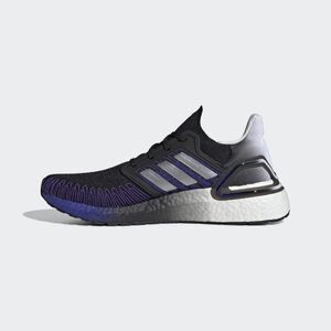Adidas Ultraboost In Black Silver Purple Major