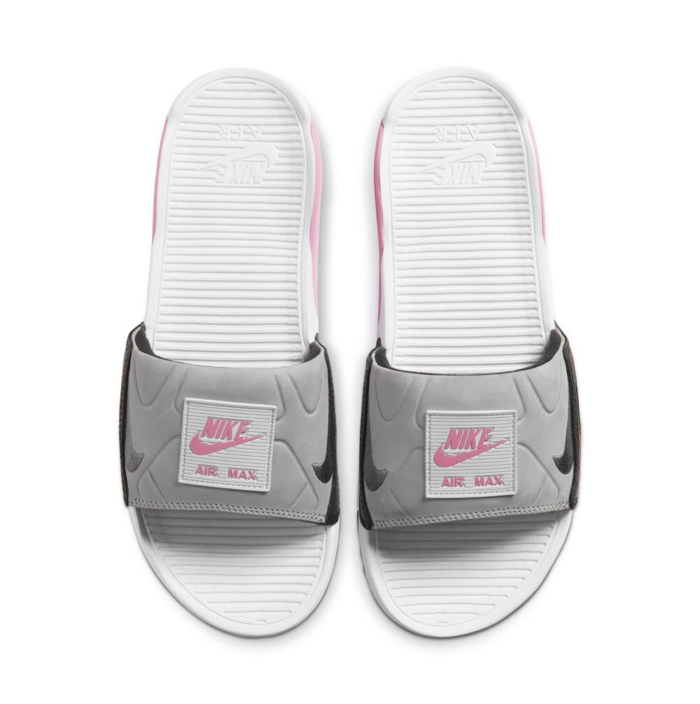 Nike Women's Air Max 90 Slide in Rose/Grey — MAJOR
