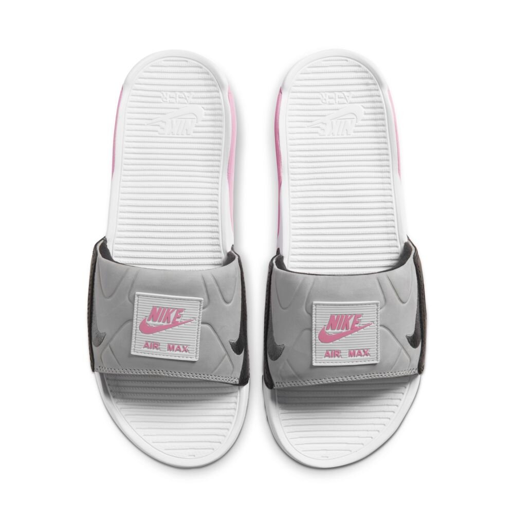 Nike Women's Air Max 90 Slide in Rose/Grey — MAJOR Nike Women's Air Max 90 Slide in Rose/Grey — MAJOR