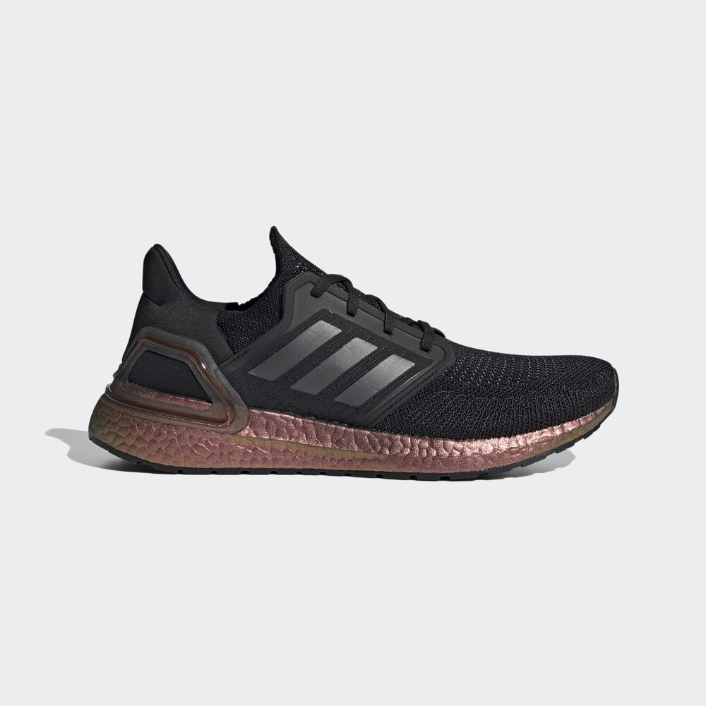 Adidas UltraBoost in Core Black / Grey Five / Signal Pink — MAJOR