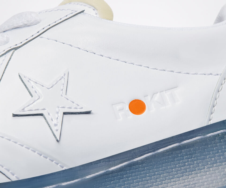 x ROKIT Leather Low in White —
