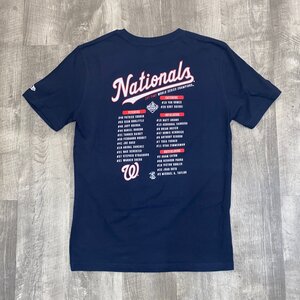 New Era Washington Nationals World Series Champions T-Shirt in Navy — Major