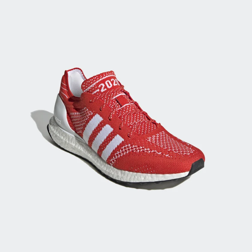 Adidas UltraBoost DNA Prime in Active Red/White — MAJOR