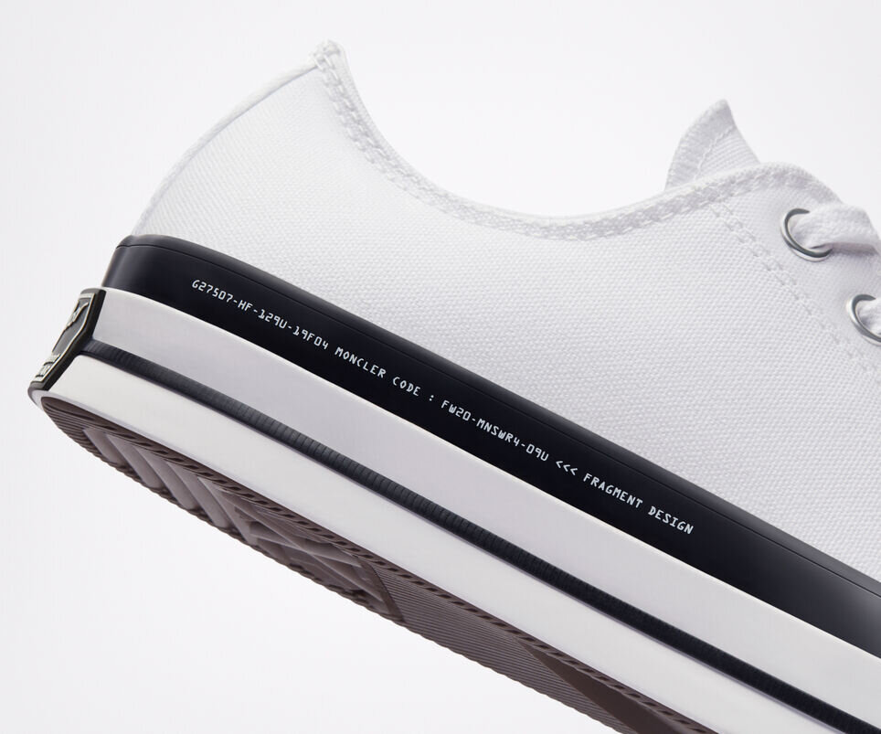 Converse x 7 Moncler Fragment Chuck 70 in Optical White — MAJOR