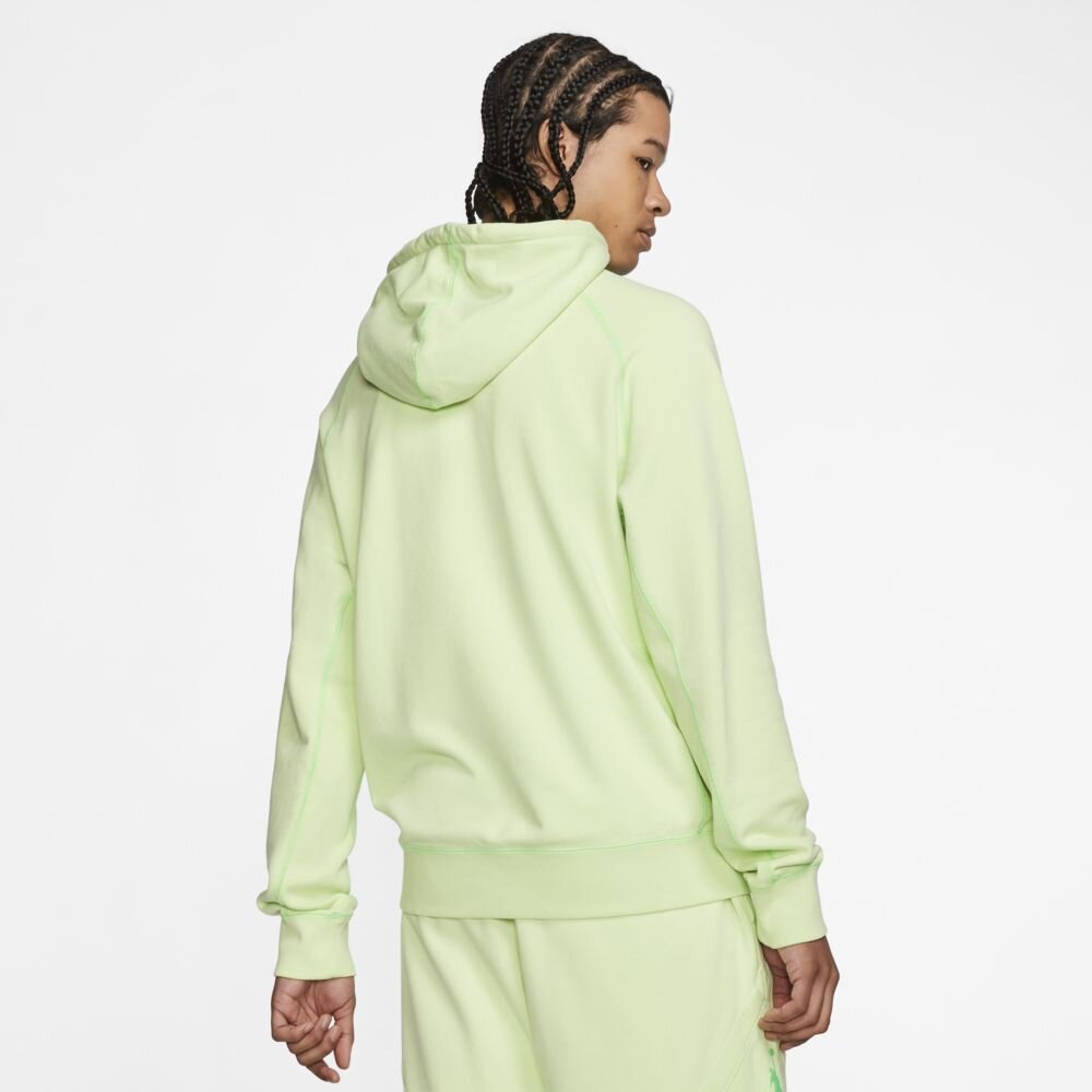 Jordan Wings Washed Fleece Pullover in Ghost Green — MAJOR