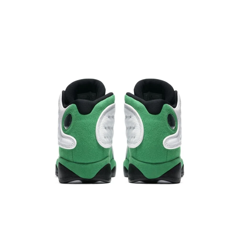 jordan 13 retro white lucky green