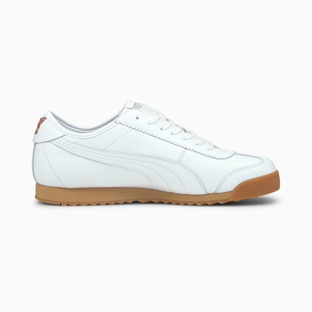 Puma x Maison Kitsuné Roma in White/Gum — MAJOR