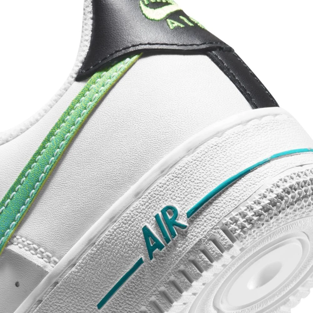 Nike Air Force 1 LV8 1 GS in White/Aquamarine — MAJOR