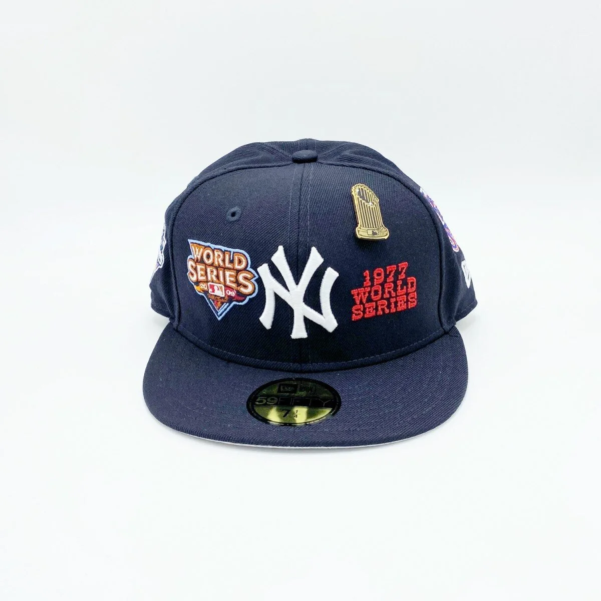MAJOR presents The Modern Era NY Yankees World Series Championships Fitted