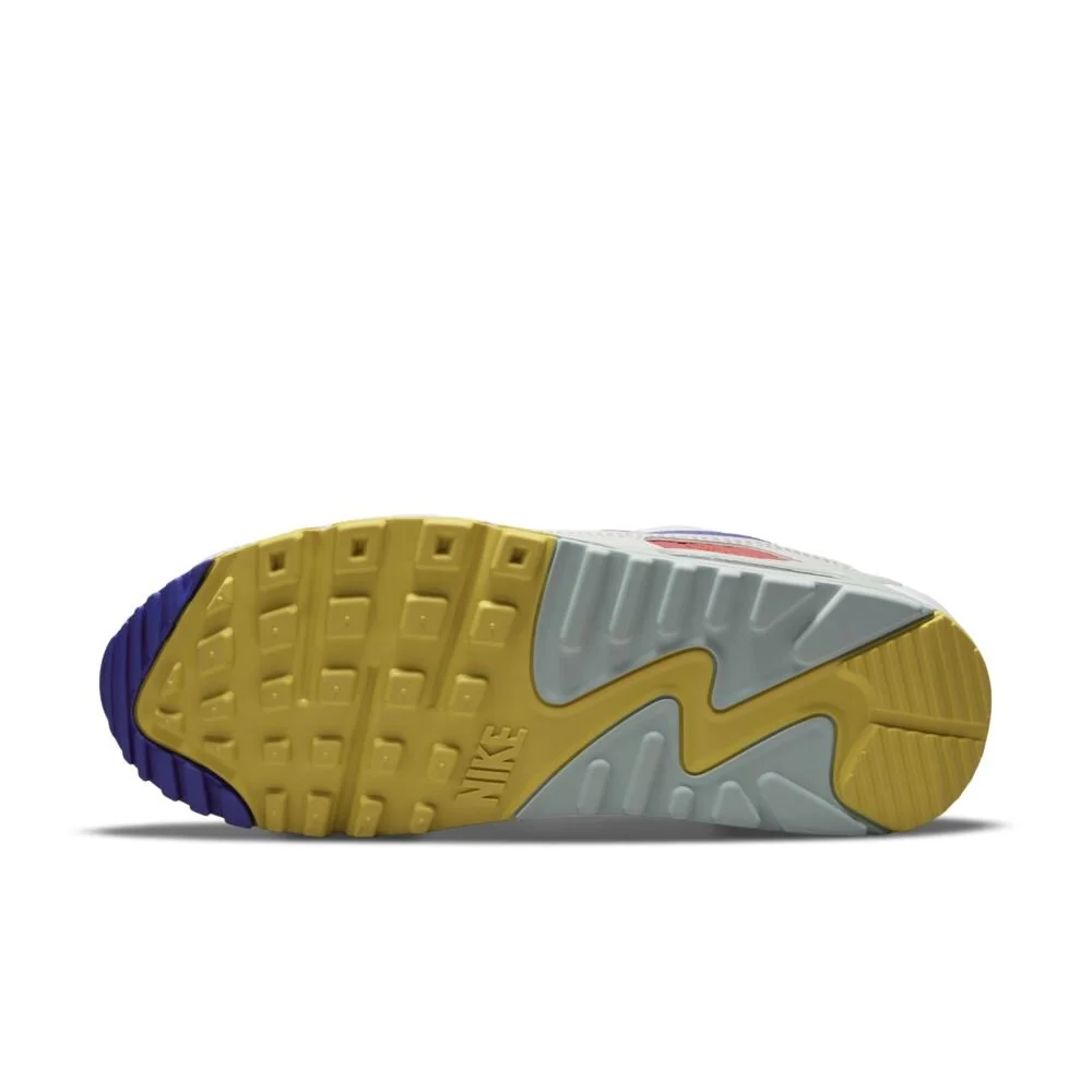 Nike Women's Air Max 90 in Summit White/Multi — MAJOR