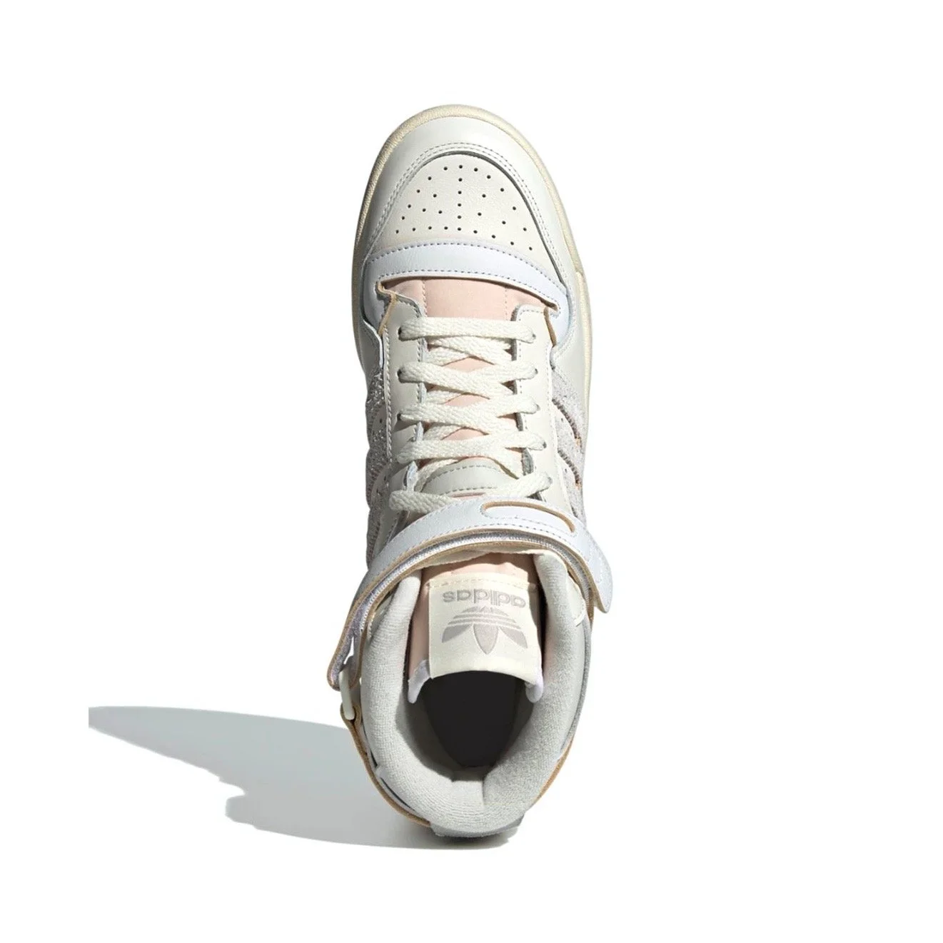 Adidas Forum 84 Hi in White/Orbit Grey — MAJOR