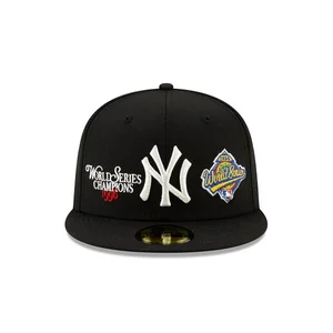 New Era New York Yankees Champion 59Fifty Fitted in Black — MAJOR