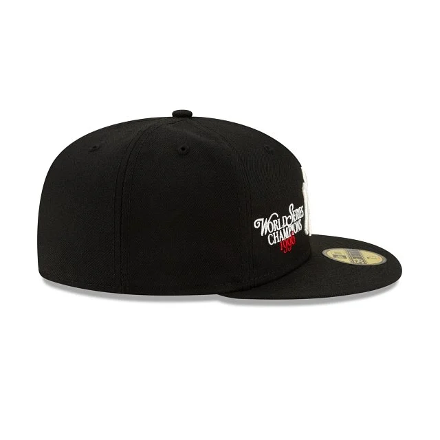 New Era New York Yankees Champion 59Fifty Fitted in Black — MAJOR