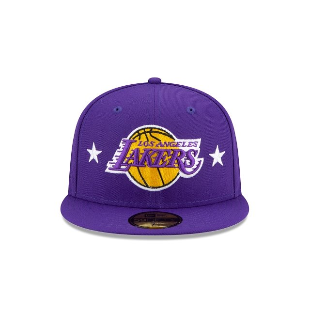 Los Angeles Lakers Fitted New Era 59Fifty Describe Purple Cap Hat GREY –  THE 4TH QUARTER