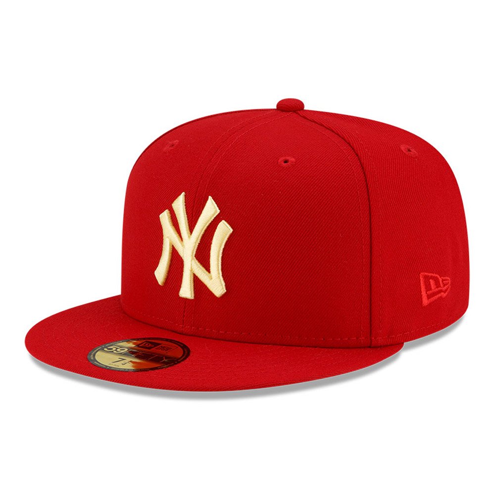 Stevig Feodaal pack New Era New York Yankees State Fruit 59Fifty Fitted Cap in Red — MAJOR