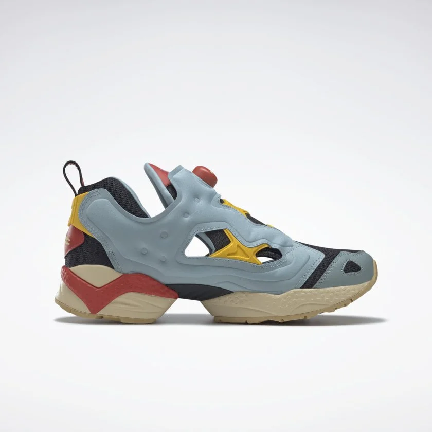 Reebok Looney Tunes Fury Men\'s Shoes WhisperTeal-Rhodonite-YellowGz4948 Reebok Looney Tunes Instapump Fury Men main image 2