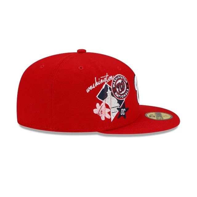 New Era Washington Nationals City Cluster 59Fifty Fitted — MAJOR