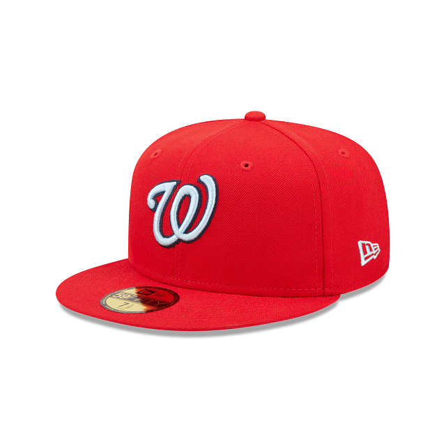 Washington Nationals New Era 5950 Fitted Hat - Alt - DC logo