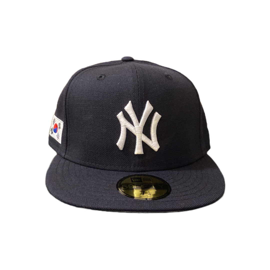 New Era New York Yankees World Champions 59Fifty Fitted Cap in Midnight ...