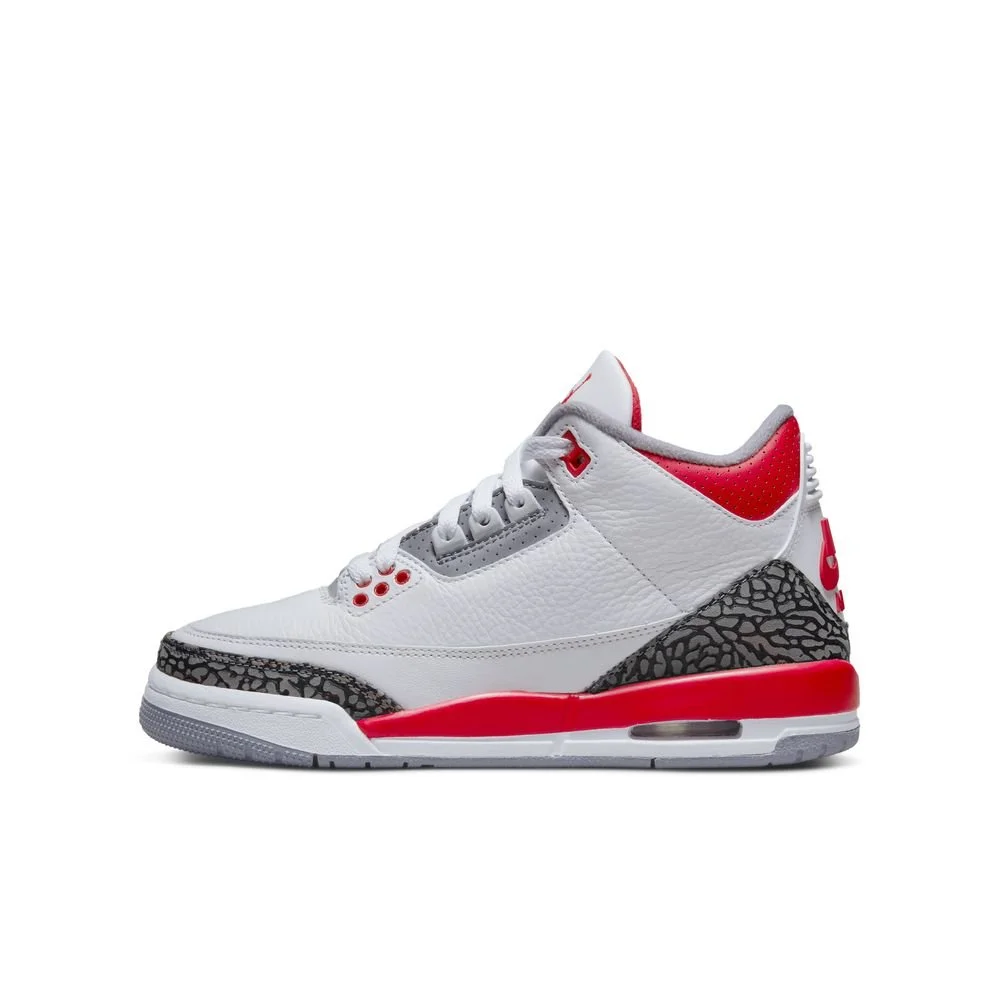 Air Jordan 3 Retro GS in Fire Red — MAJOR