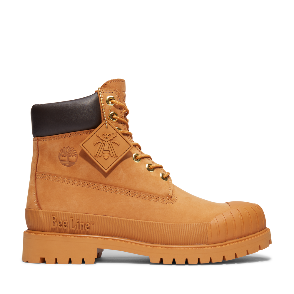 Championship necklace Decision Timberland x Bee Line 6" Rubber Toe Waterproof Premium Boots for Men in  Wheat — MAJOR