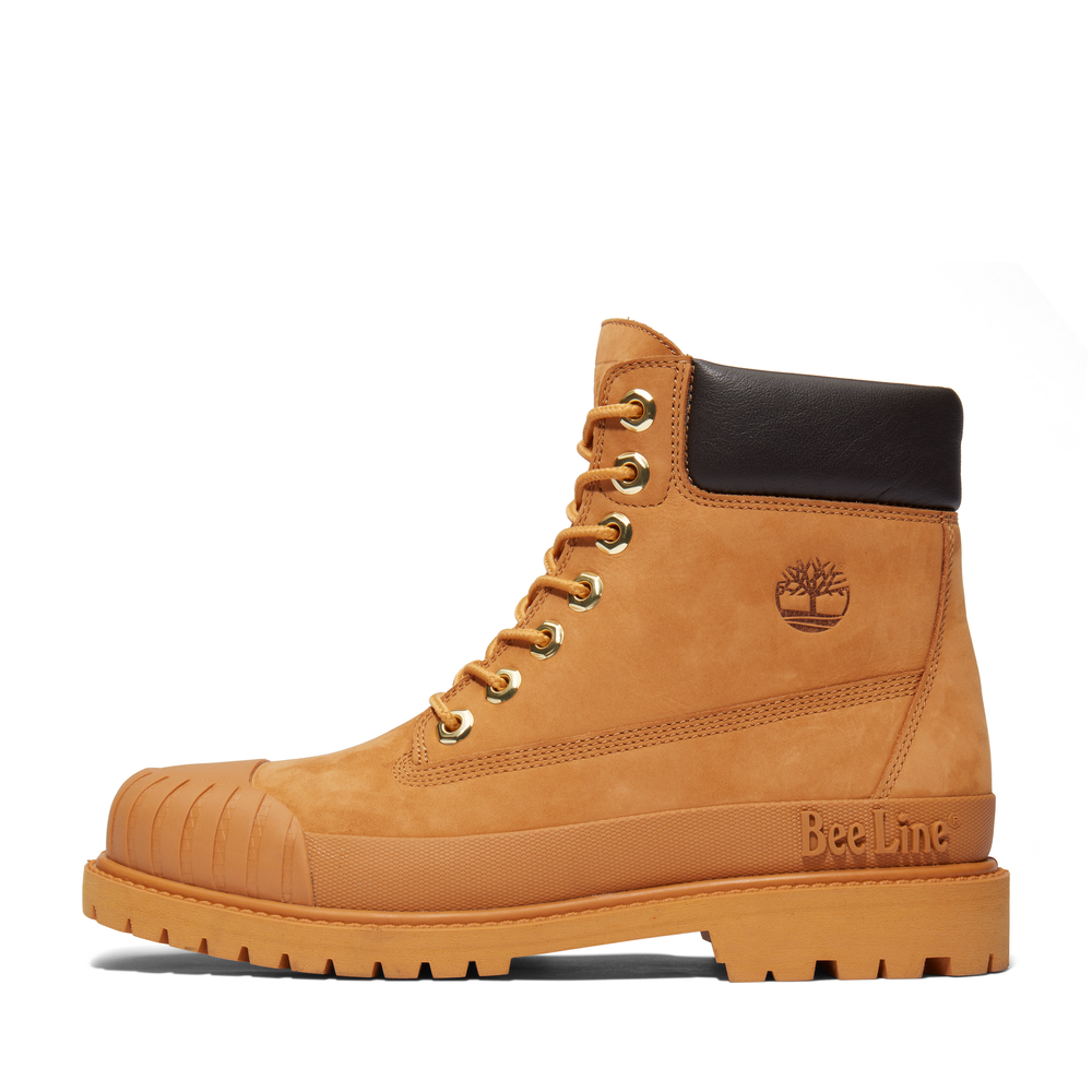 Timberland x Bee Line 6 Inch Premium Waterproof Boot Wheat Orange A2M56 Mens 11W Timberland Men 6 main image 4
