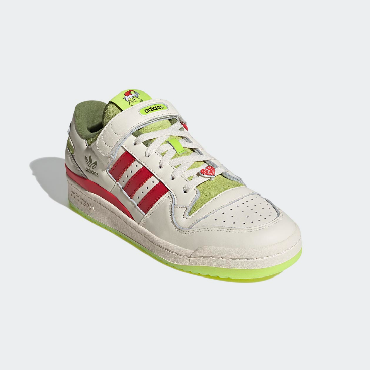 adidas gazelle silver green womens Adidas Forum Low 'The Grinch' Shoes – Extra Butter main image 0