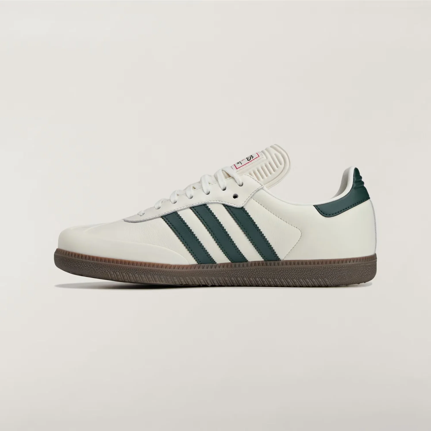 Adidas Samba BAPE® in Off White/Green/Gum — MAJOR display picture 2