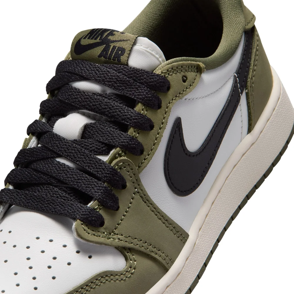 Air Jordan 1 Low OG GS in Medium Olive — MAJOR