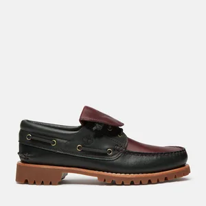 Timberland® Authentic Flip Tongue 3-Eye Lug Boat Shoe in Dark