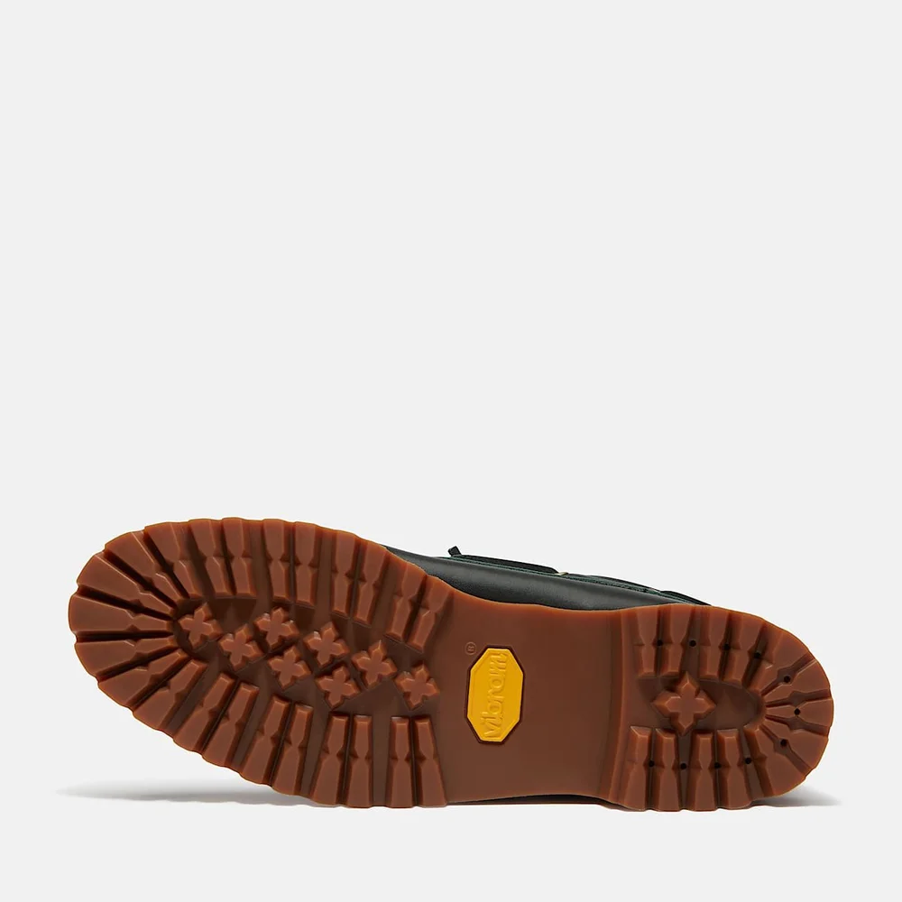 Timberland® Authentic Flip Tongue 3-Eye Lug Boat Shoe in Dark