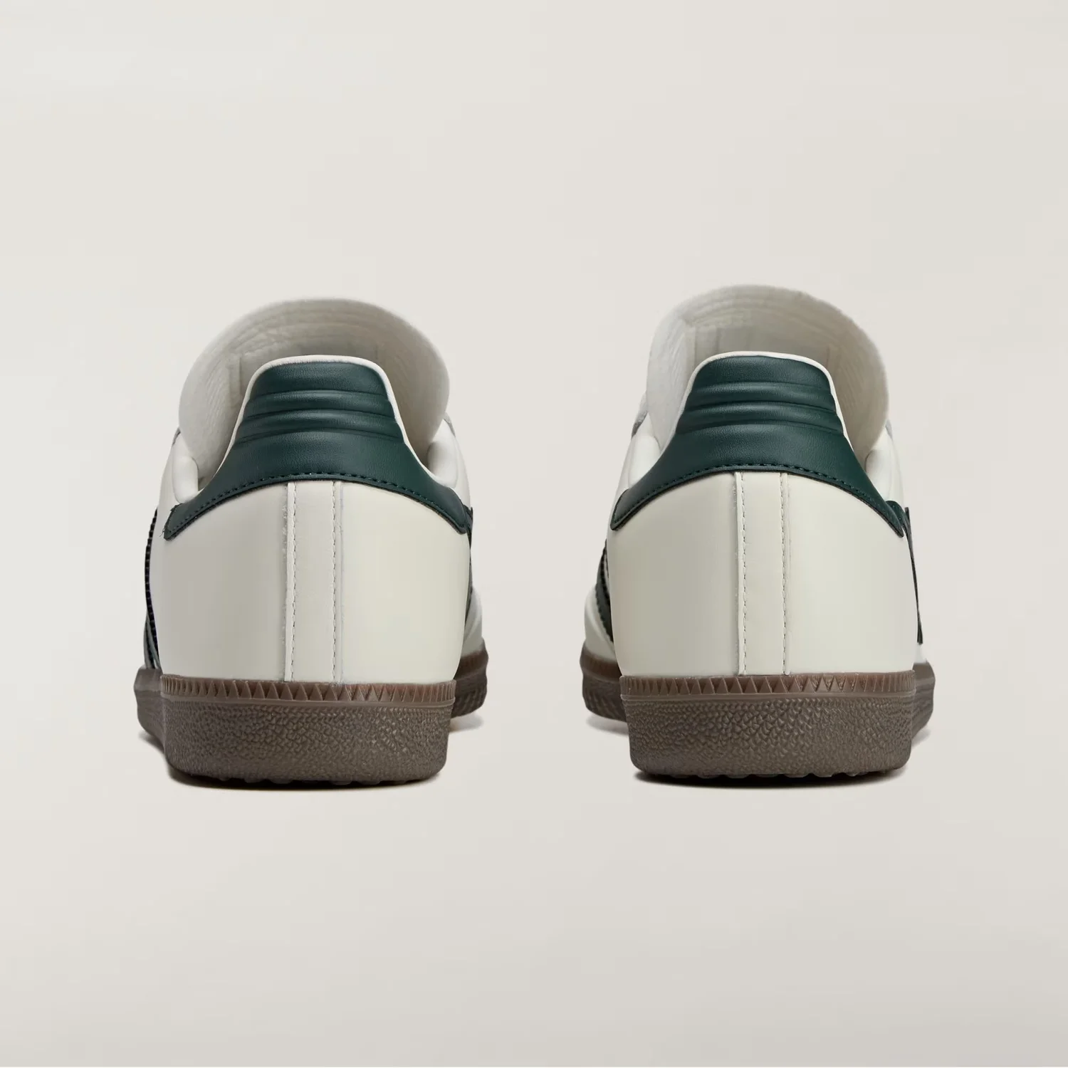 adidas x A Bathing Ape Samba Sneaker in Off White/ Shadow Green/Gum Size 9.5 adidas adidas x BAPE Samba Trainers Off White Shadow Green  main image 4