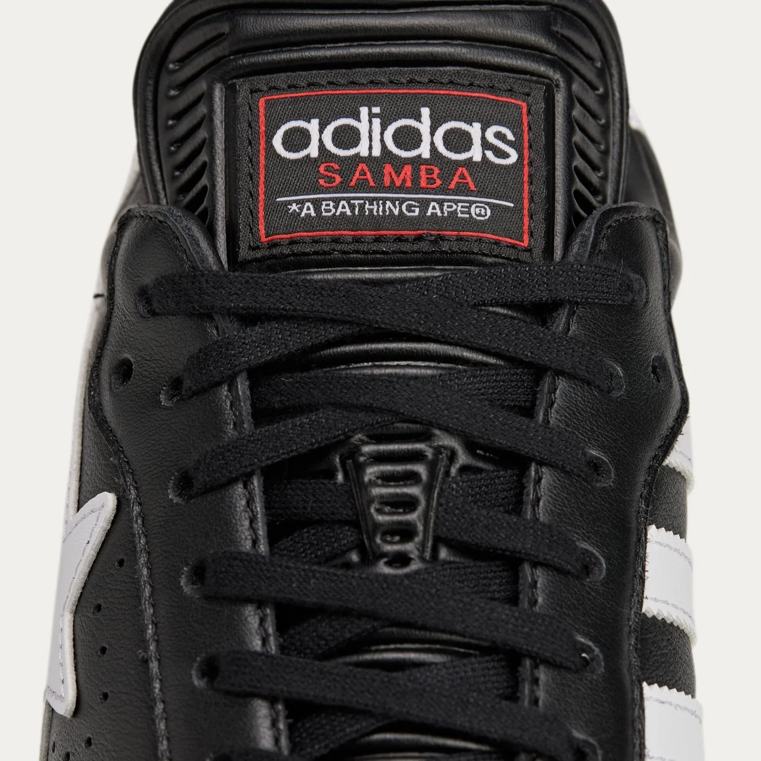 Adidas Samba BAPE in Black/White/Gum MAJOR Adidas Samba BAPE in Black/White/Gum MAJOR