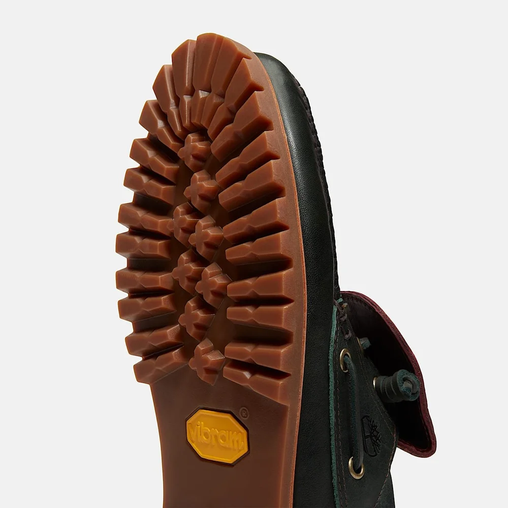 Timberland® Authentic Flip Tongue 3-Eye Lug Boat Shoe in Dark