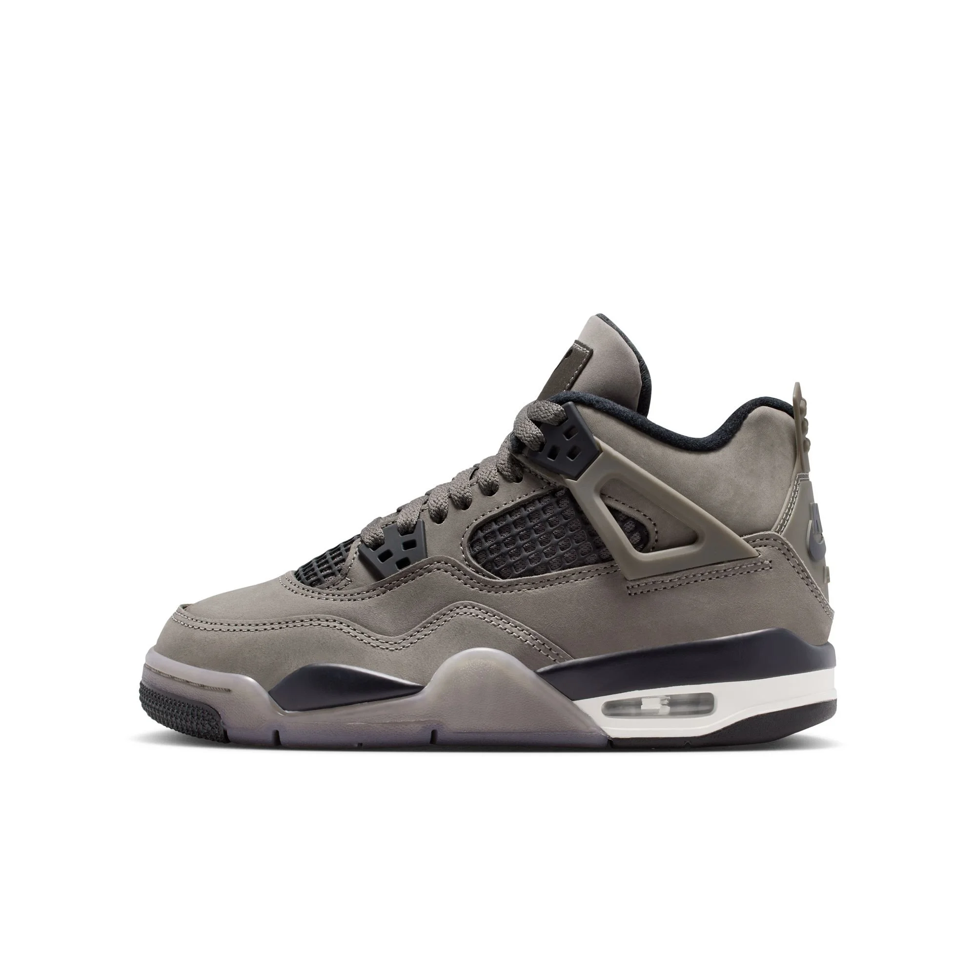 Air Jordan 4 Retro GS in Cave Stone/Black