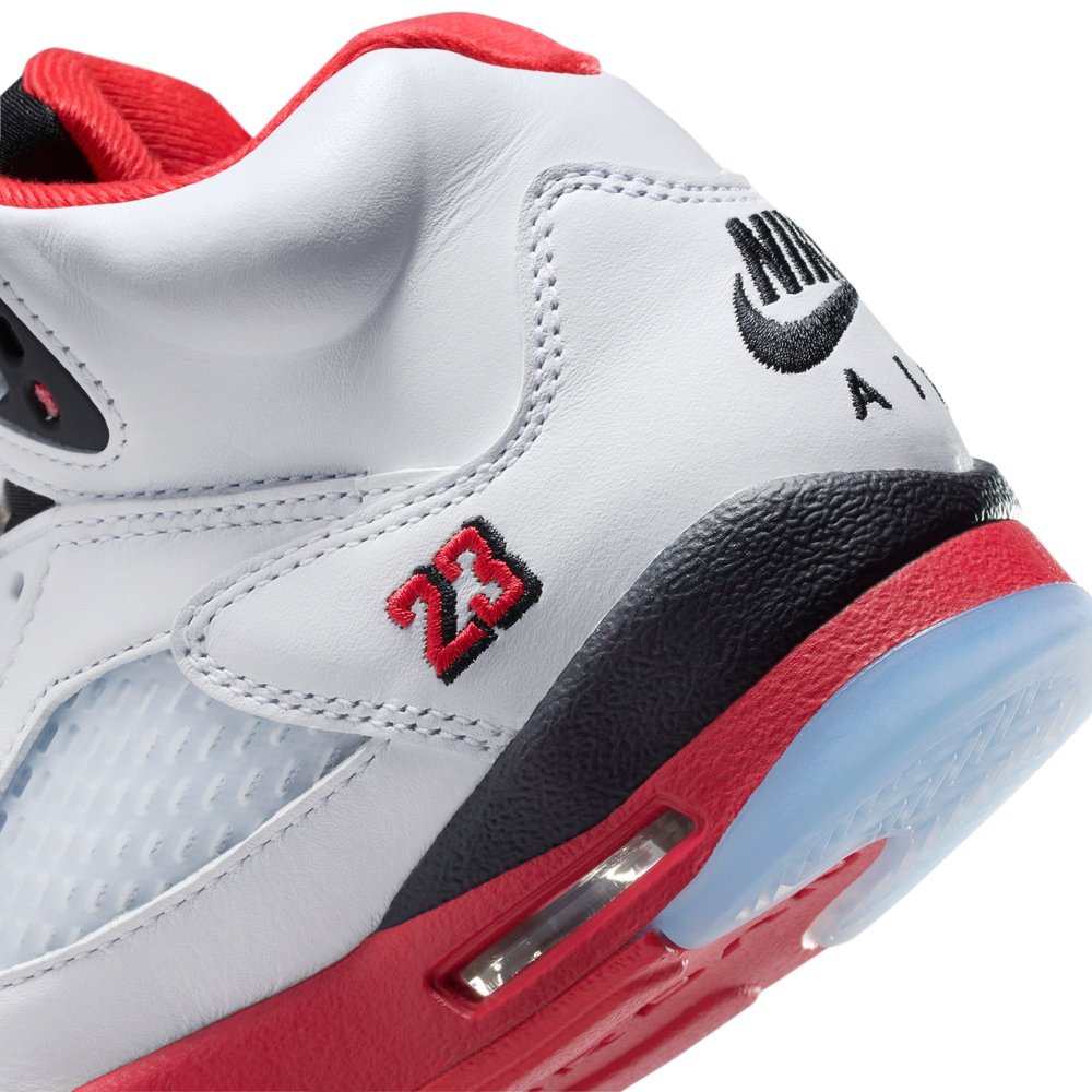 Air Jordan 5 Retro GS Fire Red Black Tongue — MAJOR