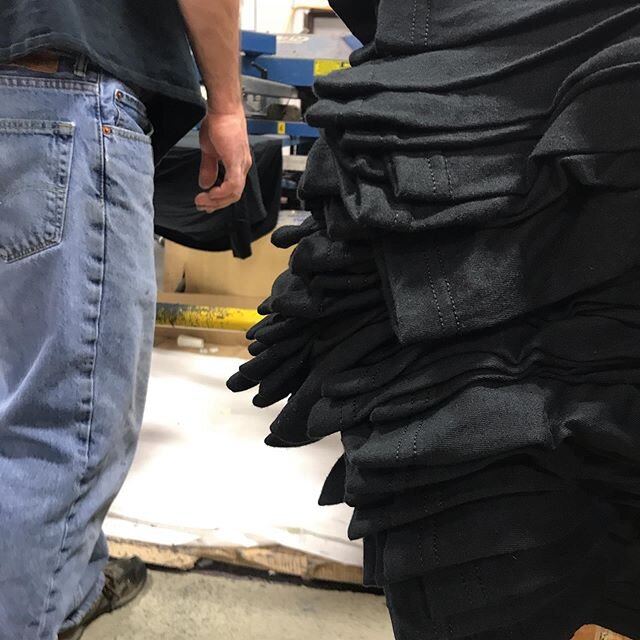 Another Day another Garment.  We love bringing ideas to life.  We have been hard at work pushing production out the door.  Thanks again to all our loyal customers.  Old and New. .
.
.
#Obsessedwithquality  #brandedyourway #fabricsyourway