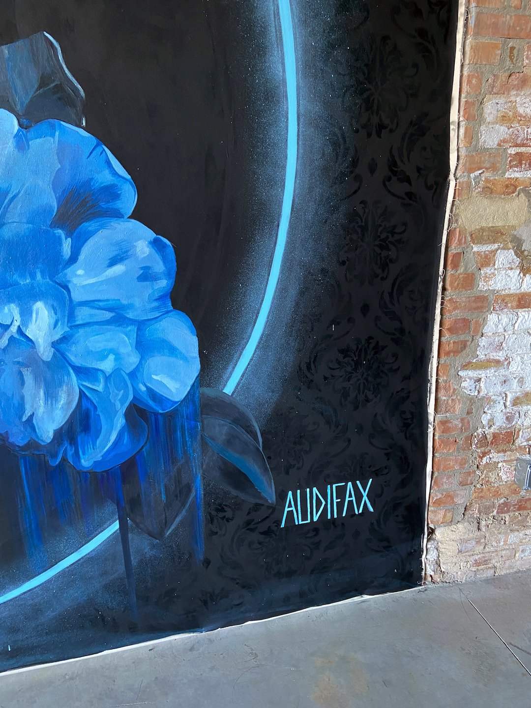 Audifax Mural Street Art Painting Flowers_5.JPG