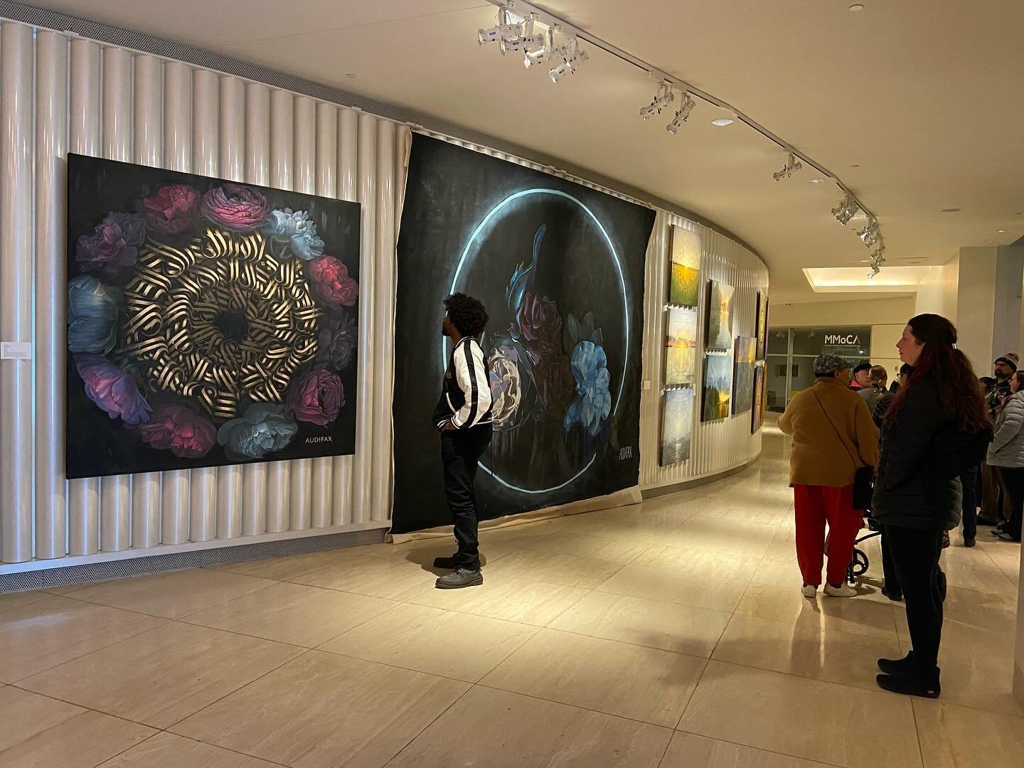 Whispers of Worlds Exhibition
March 26th, 2024 - June 16th, 2024
Rotunda Gallery 
Overture Center for the Arts 
 
I brought 3 of my biggest canvases to share with you all. Time flies- go check them out!

#artist #instaart #arts #painting #artistofins