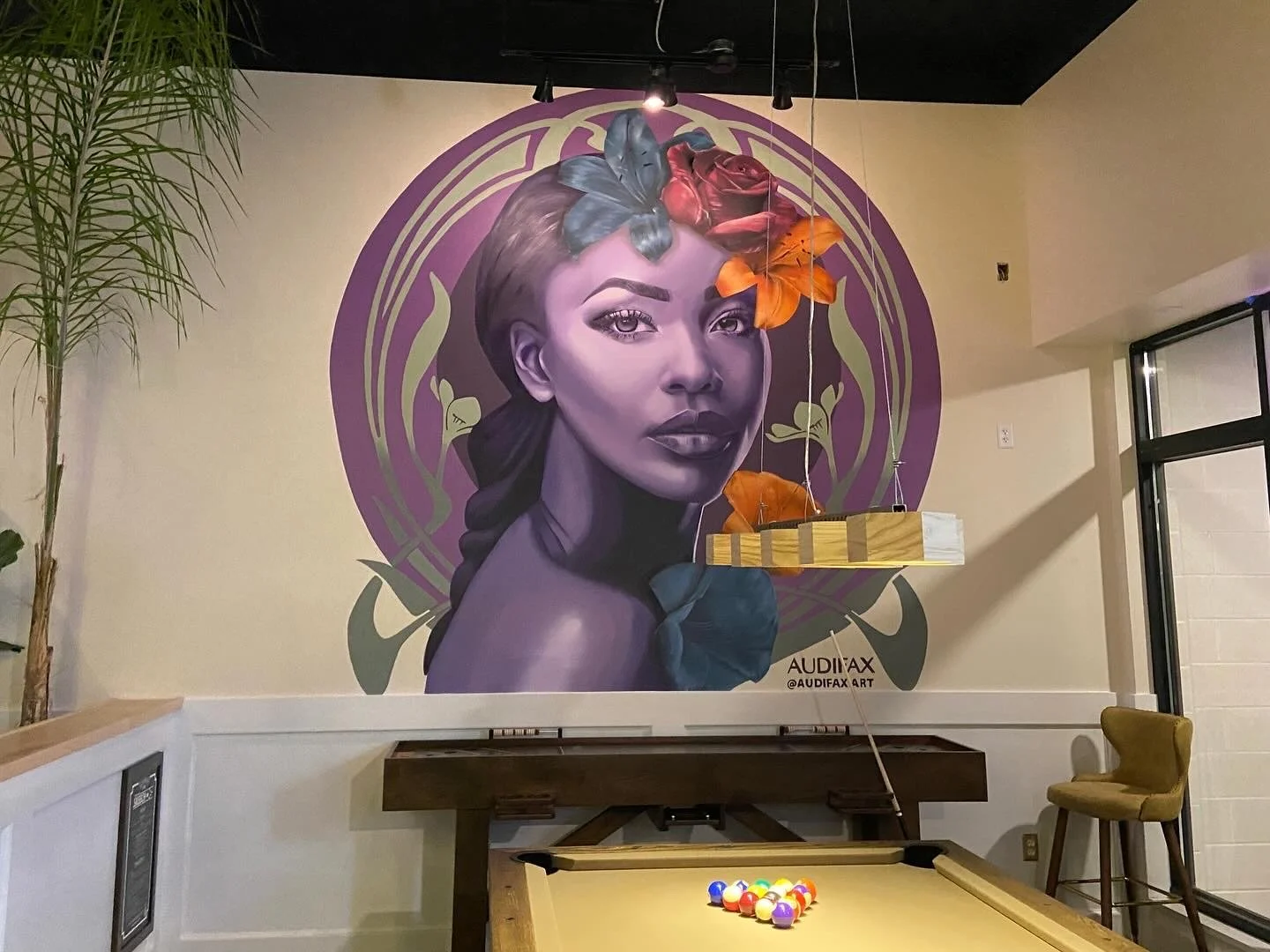 The Rusty Bee Lounge Murals