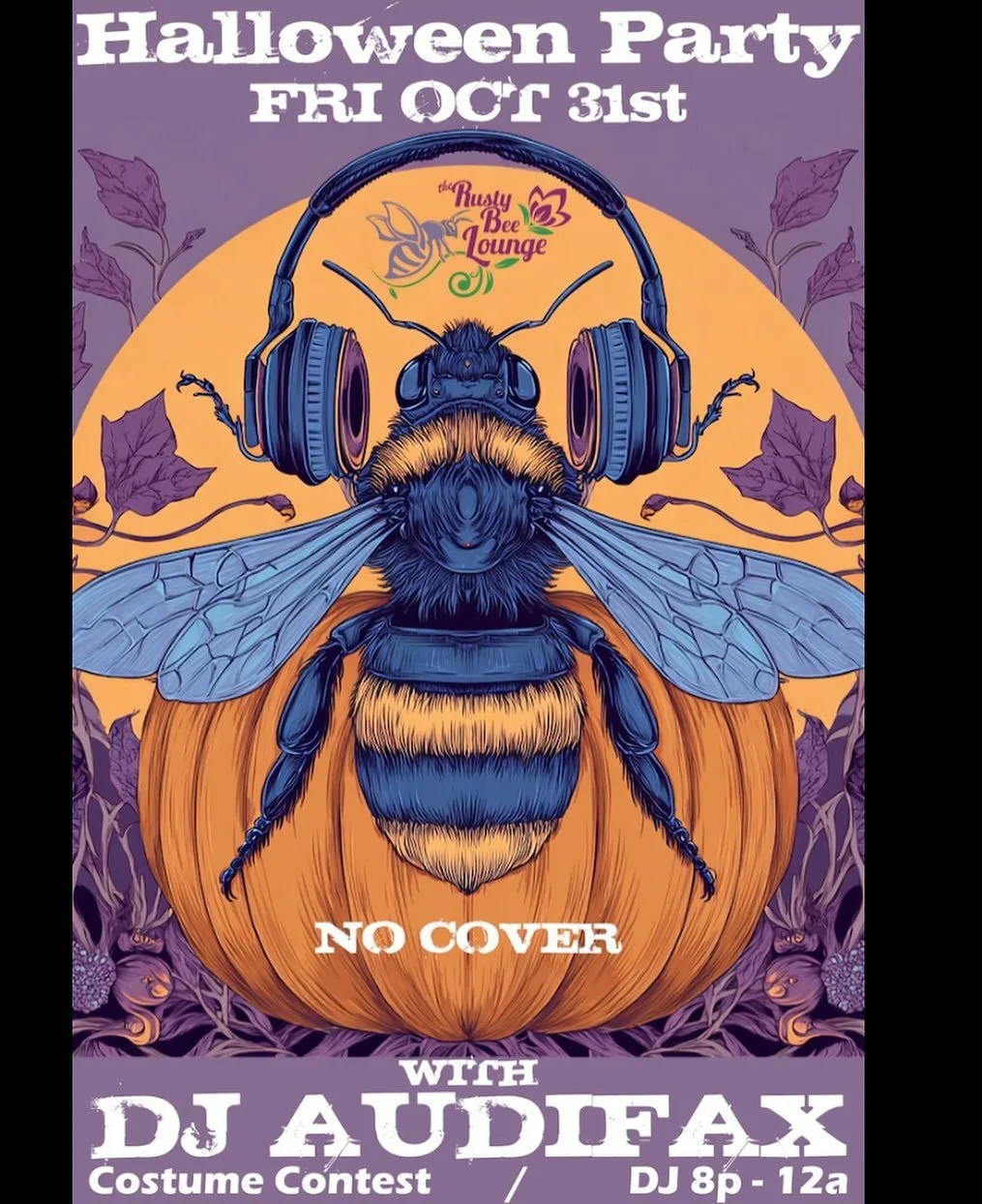 Halloween night - I&rsquo;ll be DJing a costume party at The Rusty Bee Lounge. Fun beats you can dance to. Costume contest. 🙌 See you there!

8pm - 12am
The Rusty Bee Lounge
5134 E Cheryl Pkwy, Fitchburg, WI 53711

#halloweenparty #costumeparty #mad
