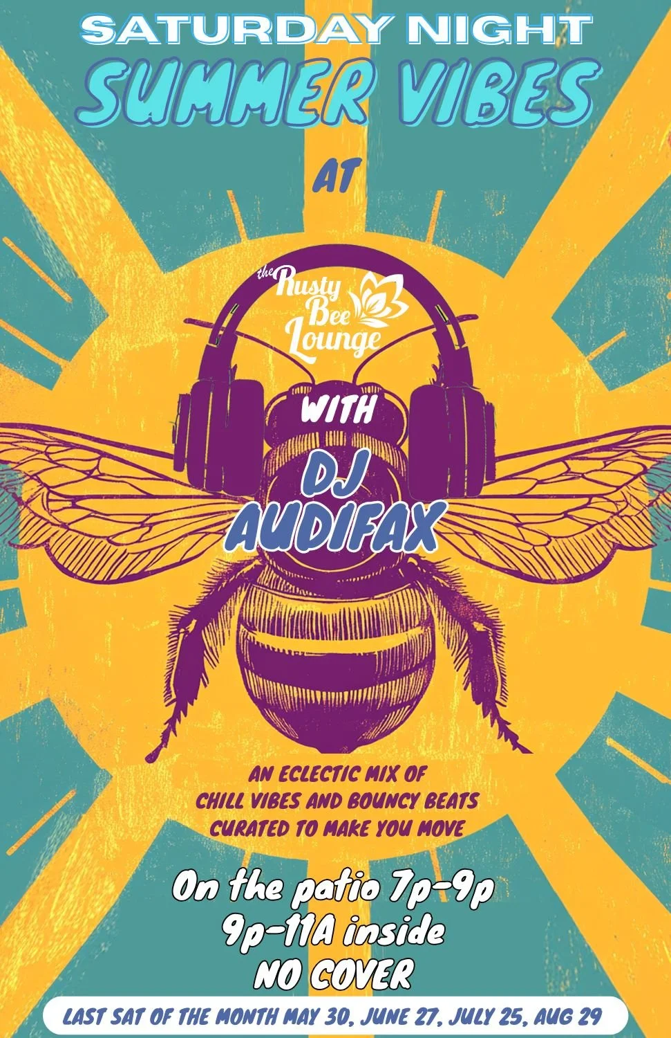 DJing The Rusty Bee Lounge - Summer Vibes