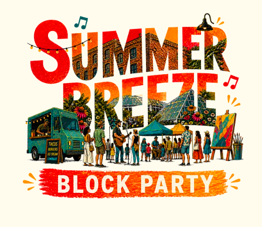 DJ Audifax at Olbrich Botanical Gardens Garver Events Summer Breeze Block Party
