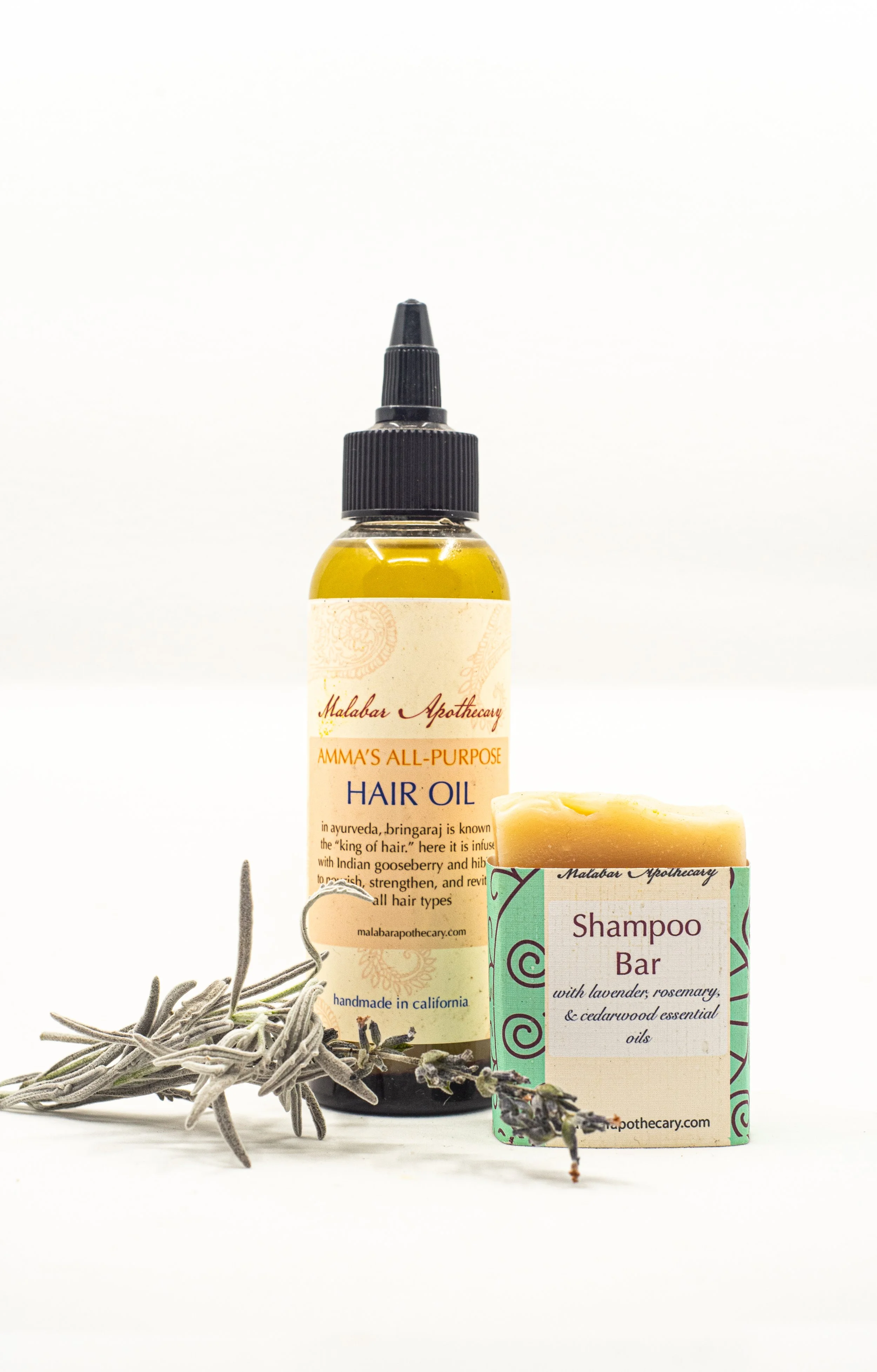 Shampoo Bar + Hair Oil