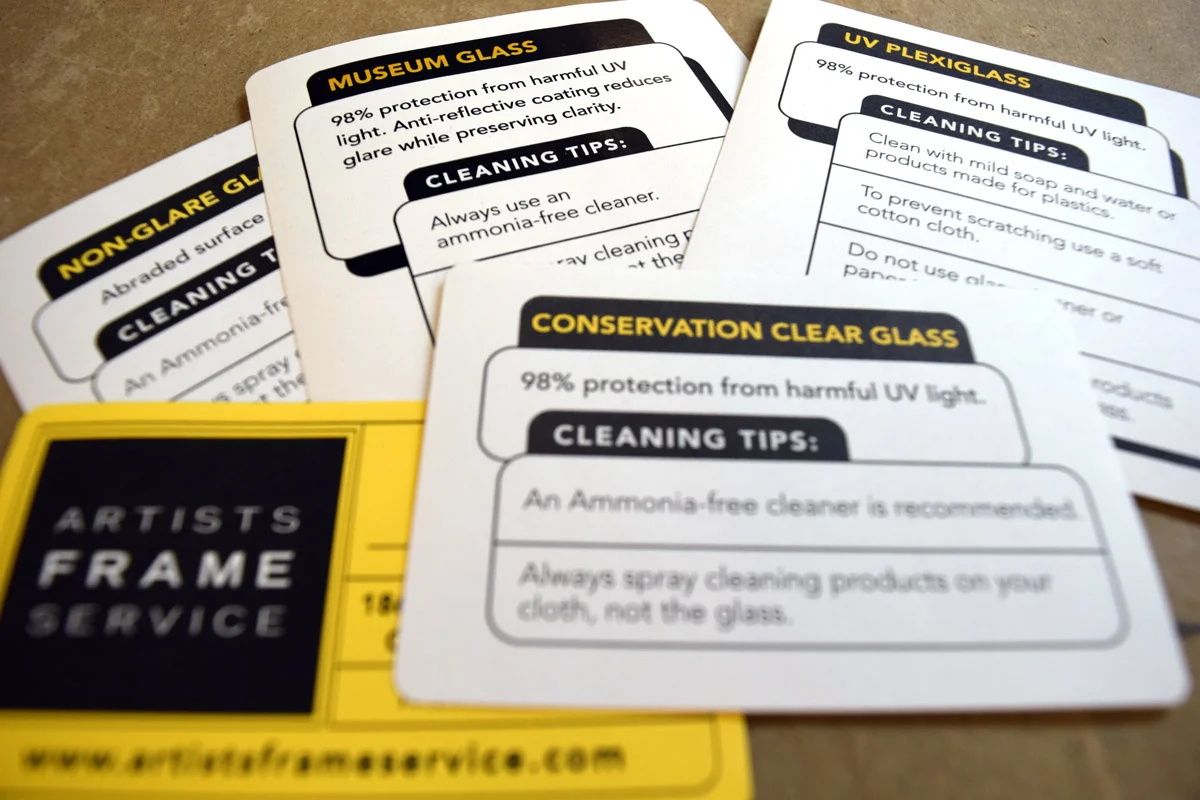 How to Clean Your Frame — Chicago Frame Shop Custom Picture Framing