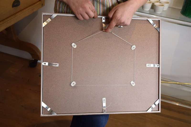 One of the other benefits of the gallery frames is how easily they come ready to hang - we call it DIFY, do it for yourself! But of course, if you have a complicated spot or install (or are looking to build a gallery wall ) we're happy to deliver and install as well. 